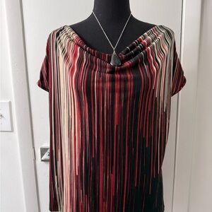 Elegant Striped Women's Top